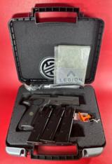 Sig Sauer P226 Legion DA/SA 9mm, 3 MAGS ORIG CASE. Like New. - 1 of 13