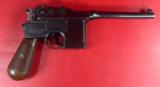 German Mauser Broomhandle 7.63x25mm C96, Stock Holster. Excellent Condition - 11 of 14