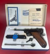 GERMAN MAUSER AMERICAN EAGLE LUGER P08 9mm Mint Rare - 1 of 14