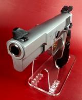 1993 Browning Hi power, Silver Chrome, Gold Trigger, Adj Sights, 9mm. Mint - 4 of 13