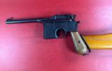 German Mauser Broomhandle 7.63x25mm C96, Stock Holster. Excellent Condition. Broom Handle - 12 of 17