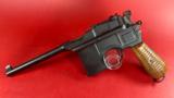 German Mauser Broomhandle 7.63x25mm C96, Stock Holster. Excellent Condition. Broom Handle - 3 of 17
