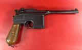 German Mauser Broomhandle 7.63x25mm C96, Stock Holster. Excellent Condition. Broom Handle - 16 of 17