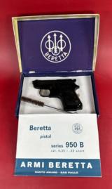 Beretta 950B Jetfire 25ACP 950 BS 950-BS. TIP UP LNIB - 1 of 13