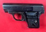 1920 Colt M1908 Vest Pocket Hammerless .25 ACP Excellent Condition - 10 of 11