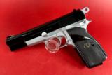 1993 Belgium Browning Hi power, Two Tone, Practical 9mm LNIB. Rare - 3 of 12
