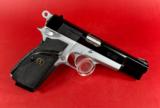1993 Belgium Browning Hi power, Two Tone, Practical 9mm LNIB. Rare - 2 of 12