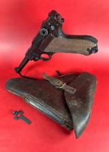 WWII German Army Mauser P 08 P08 Luger 9mm P-08 HOLSTER Excellent condition - 1 of 18