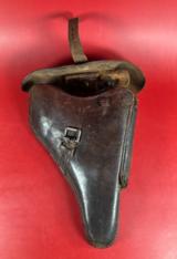 WWII German Army Mauser P 08 P08 Luger 9mm P-08 HOLSTER Excellent condition - 16 of 18