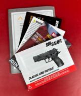 Sig Sauer P226 Legion DA/SA 9mm, 3 MAGS CASE. Range Bag. Like New - 13 of 14