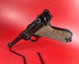 WWII 1941 Mauser BYF P 08 P08 Luger 9mm. P-08. Excellent condition. - 1 of 13