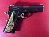CUSTOM Colt 1911 High Polished Black, Engraved, Gold Plated. 38 Super. - 11 of 12