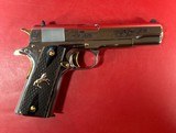 Colt 1911 38 Super Engraved with Gold – Davidson’s Deluxe Stainless Edition - 2 of 13