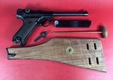 WWII 1938 Mauser S/42 P 08 P08 Navy Luger 9mm. P-08. Excellent. Super Rare. - 1 of 16