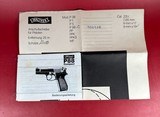 1992 WALTHER P88 COMPACT 9MM. Box, papers. Excellent condition. - 12 of 12