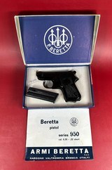 Beretta 950B Jetfire .22 Short 950 B 950-B. TIP UP Excellent Condition - 1 of 13