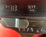 WWII Mauser / Walther P38 BYF 44 9mm Excellent Condition - 16 of 18