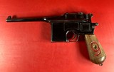 German Mauser Broomhandle Red 9. 9mm luger. Excellent Condition. Rare - 9 of 10