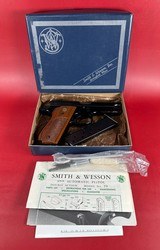 Smith & Wesson Model 39 No Dash. 9mm Early Production. Excellent. Rare. - 1 of 13