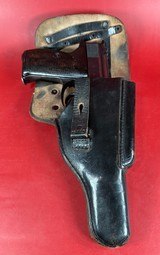 WWII 1943 WALTHER P38 CYQ Spreewerk. 9mm Holster. Excellent condition. - 16 of 18