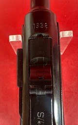 WWII 1938 Mauser S/42 P 08 P08 Luger 9mm. P-08. Excellent condition. - 6 of 14
