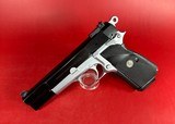 1997 Belgium Browning Hi power, Two Tone, Practical 9mm LNIB. Rare - 2 of 14