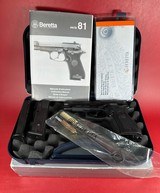 2009 Beretta 84 FS Cheetah 380 ACP, 2-13 rd mags Italy LNIB Excellent - 13 of 14