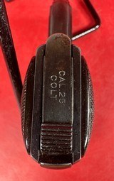 1922 Colt M1908 Vest Pocket Hammerless .25 ACP Box. Excellent Condition - 8 of 13