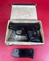 1922 Colt M1908 Vest Pocket Hammerless .25 ACP Box. Excellent Condition - 12 of 13