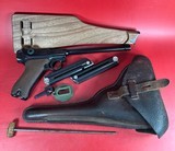 1921 DWM P08 Artillery Luger STOCK HOLSTER 8