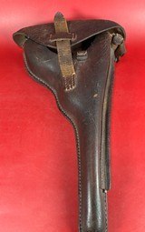 1921 DWM P08 Artillery Luger STOCK HOLSTER 8