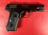 1921 Colt Model 1908 Pocket Hammerless .380 ACP 3.75