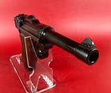 1918 German Erfurt P08 Luger 9mm Matching. Excellent Condition - 4 of 14