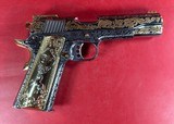 NIB CUSTOM Colt 1911 Gold Cup Lite. Engraved, Gold Plated. .45 ACP Stunning - 11 of 12