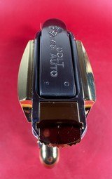 NIB CUSTOM Colt 1911 Gold Cup Lite. Engraved, Gold Plated. .45 ACP Stunning - 8 of 12