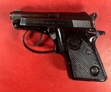 Beretta Model 20 25ACP Tip Up Barrel. Excellent condition. Rare Collectors - 11 of 12