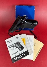 Beretta Model 21 25ACP Tip Up Barrel. Excellent condition. Rare. Collectors - 2 of 13