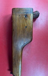 German Mauser Broomhandle Red 9. 9mm luger. Excellent Condition. Rare - 14 of 15