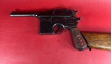 German Mauser Broomhandle Red 9. 9mm luger. Excellent Condition. Rare - 11 of 15