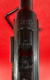 1915 DWM Luger P08 9mm Luger. Holster. 2 mags. Tools. Excellent Condition - 5 of 16