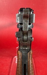 German Mauser Broomhandle 7.63x25mm C96, Stock Holster. Excellent Condition - 7 of 16