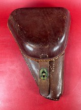 WWII Japanese Type 14 Nambu 8mm 1944 Nagoya. Holster. Excellent condition - 17 of 20
