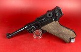 WWII 1940 Mauser P08 Luger 9mm. Full rig. Excellent condition - 2 of 18
