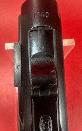 WWII 1940 Mauser P08 Luger 9mm. Full rig. Excellent condition - 8 of 18