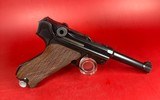 WWII 1940 Mauser P08 Luger 9mm. Full rig. Excellent condition - 3 of 18