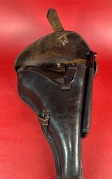 1916 DWM Luger P08 9mm Luger. Holster. 2 mags. Tool. Excellent Condition - 14 of 17