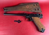 1917 DWM P08 Artillery Luger W STOCK 8