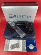 2009 Beretta 84 FS Cheetah 380 ACP, 2-13 rd mags Italy LNIB Excellent - 1 of 11