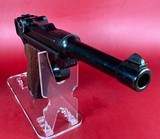 WWII 1938 Mauser P08 Luger 9mm. Full rig. Excellent condition - 12 of 19