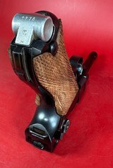 WWII 1938 Mauser P08 Luger 9mm. Full rig. Excellent condition - 9 of 19